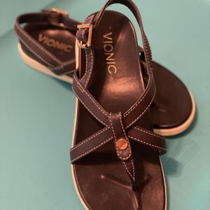 Navy blue dress Sandals